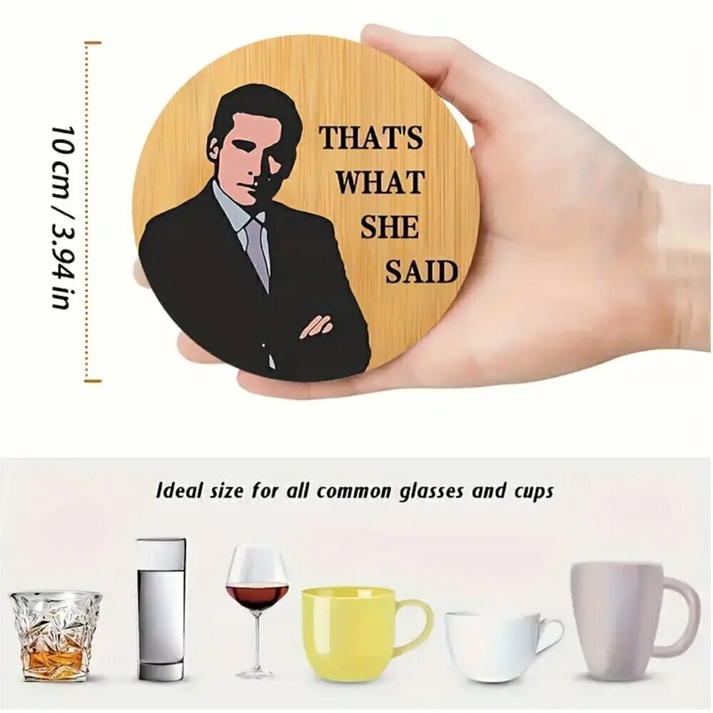 The Office Coasters - Set of 6 - New in Package - Picture 3 of 3